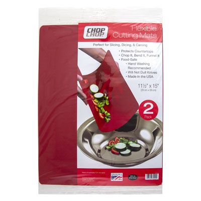 Cutting Mats 2pk RED 11.5x15 Flexible