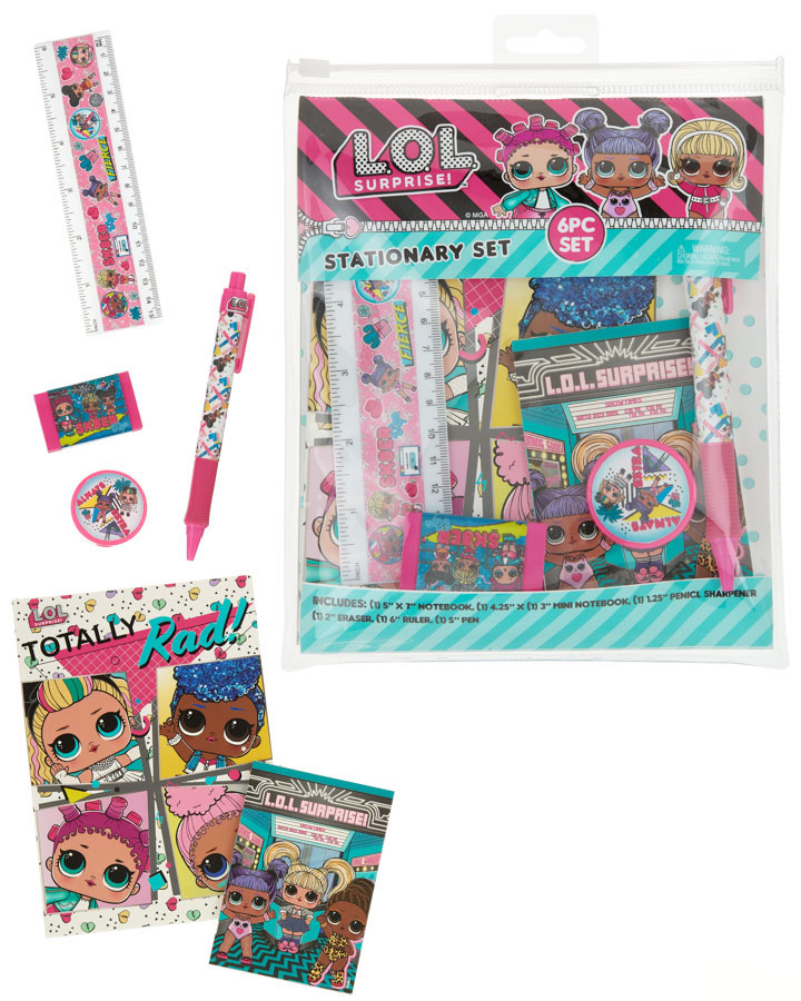 L.O.L. Surprise! 6 PC. Stationary Sets