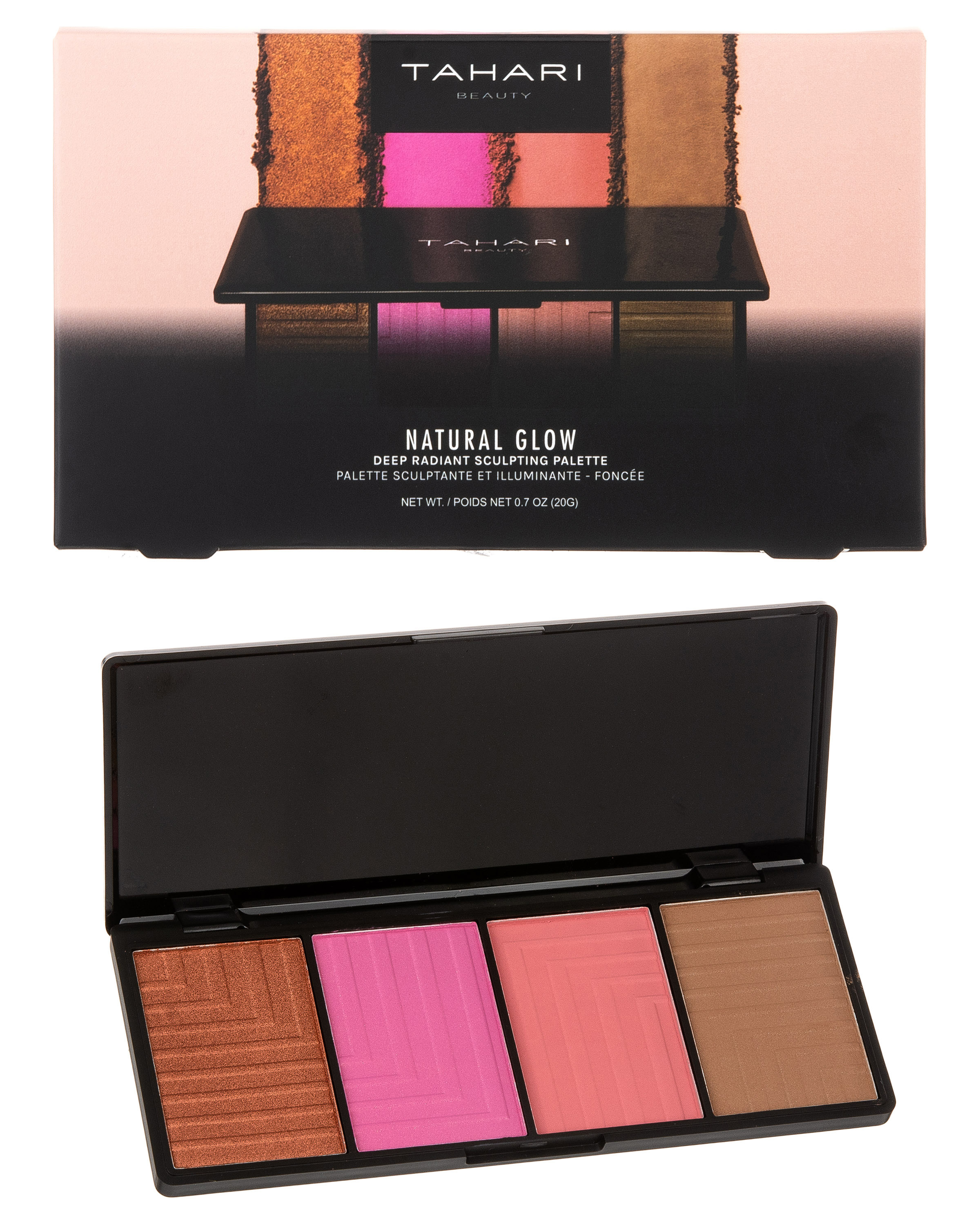 Tahari BEAUTY Natural Glow Sculpting Palettes - Deep