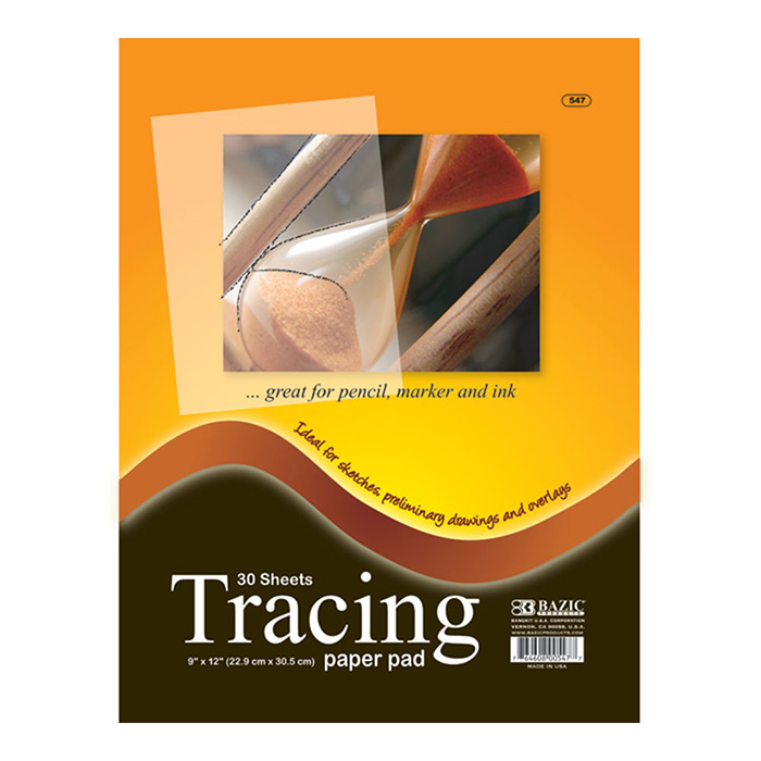 ''30 Ct. 9'''' X 12'''' Tracing PAPER Pad''
