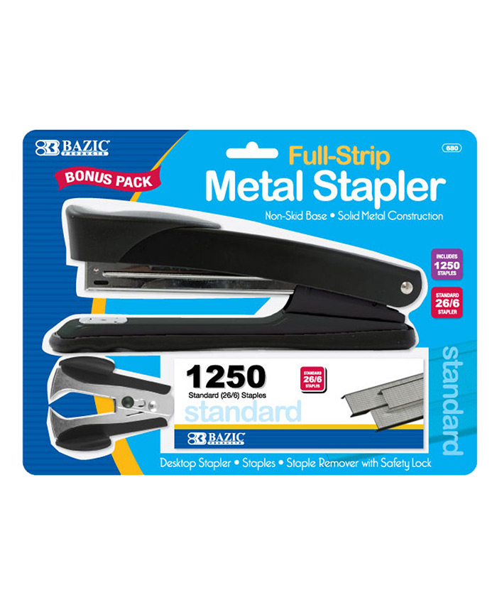 Metal Full Strip STAPLER Set