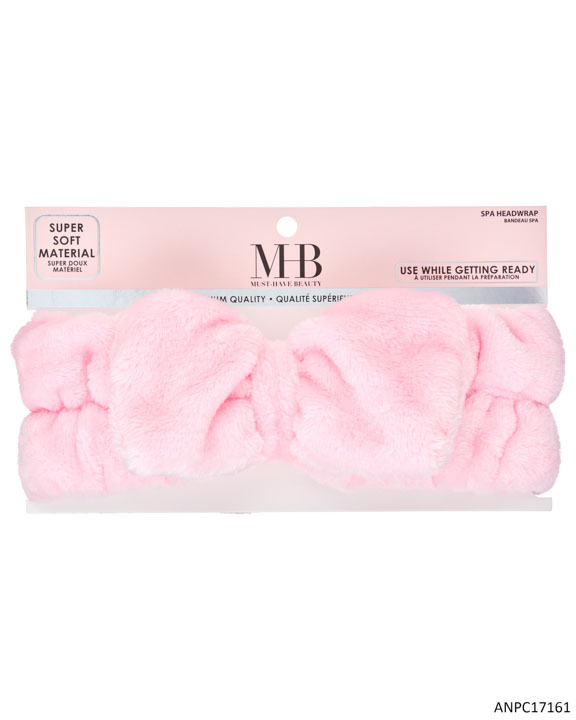 MHB (Must Have BEAUTY) Premium Terry Cloth Headwraps - Light Pink