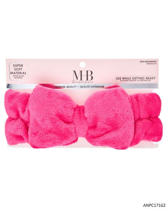 MHB (Must Have BEAUTY) Premium Terry Cloth Headwraps - Fucshia