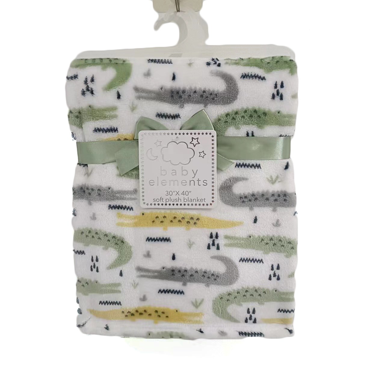''30'''' x 40'''' Soft Plush Printed BLANKETS - Crocodile''