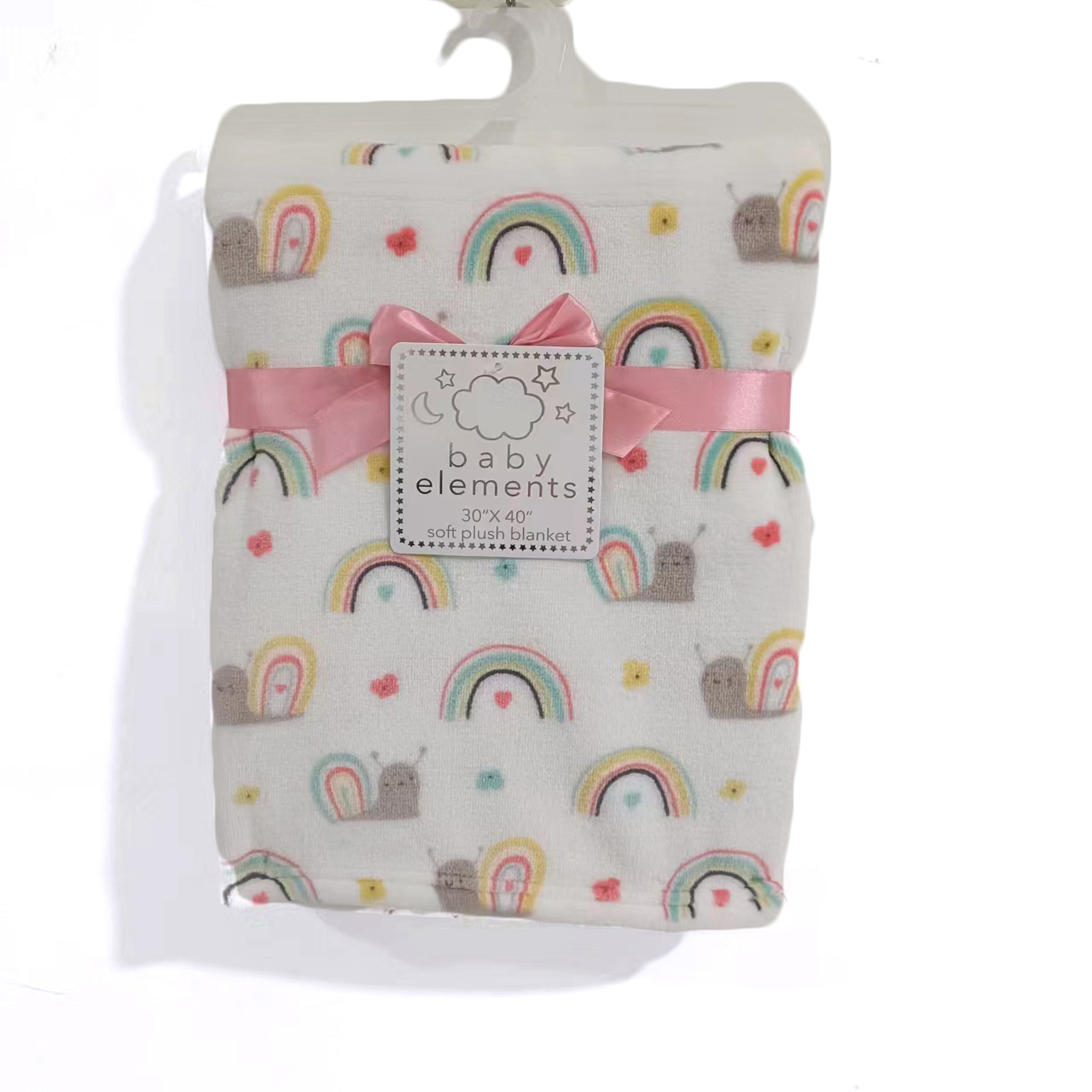 ''30'''' x 40'''' Soft Plush Printed Blankets - RAINBOW Print''