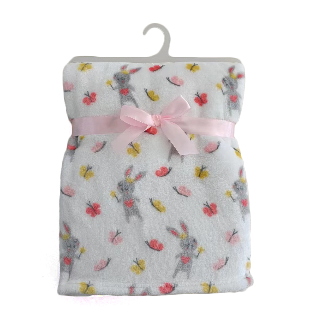 ''30'''' x 40'''' Soft Plush Printed BLANKETS - Love Bunny Print''