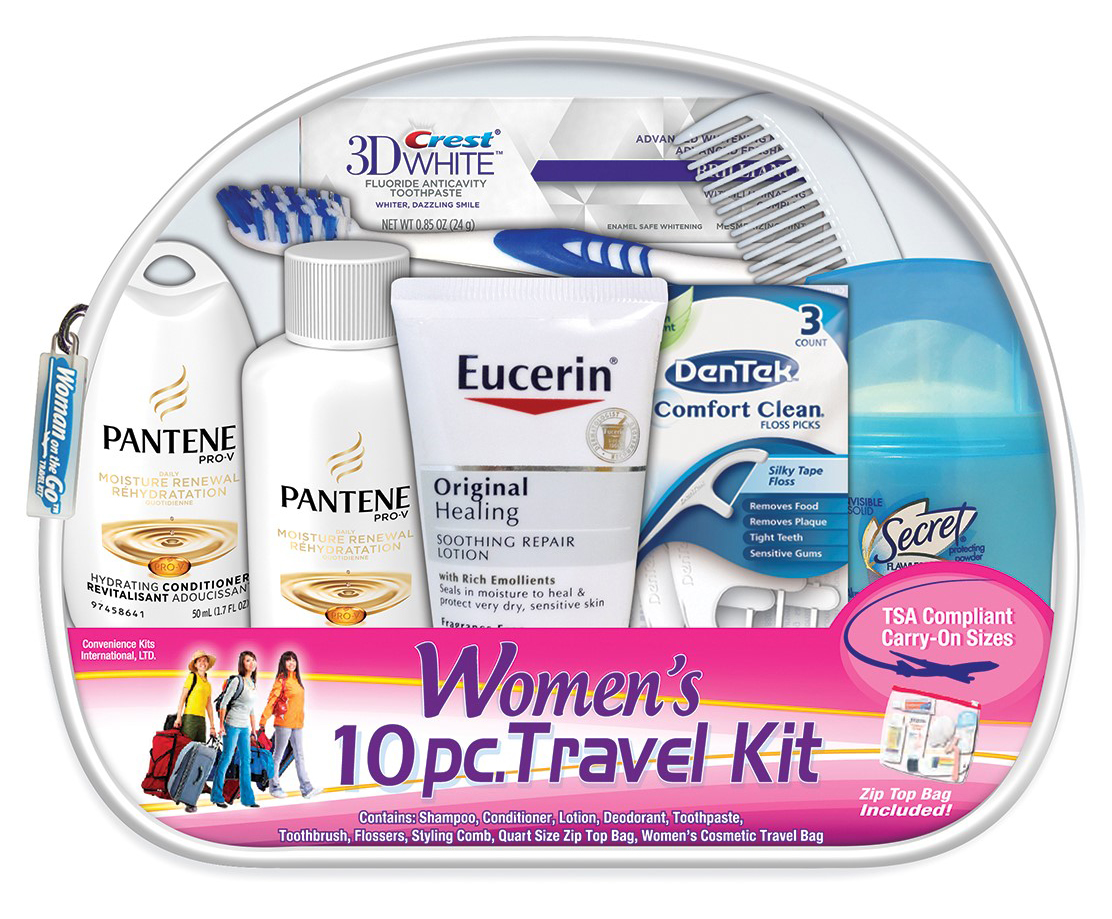 Travel Kit for Woman on The Go.