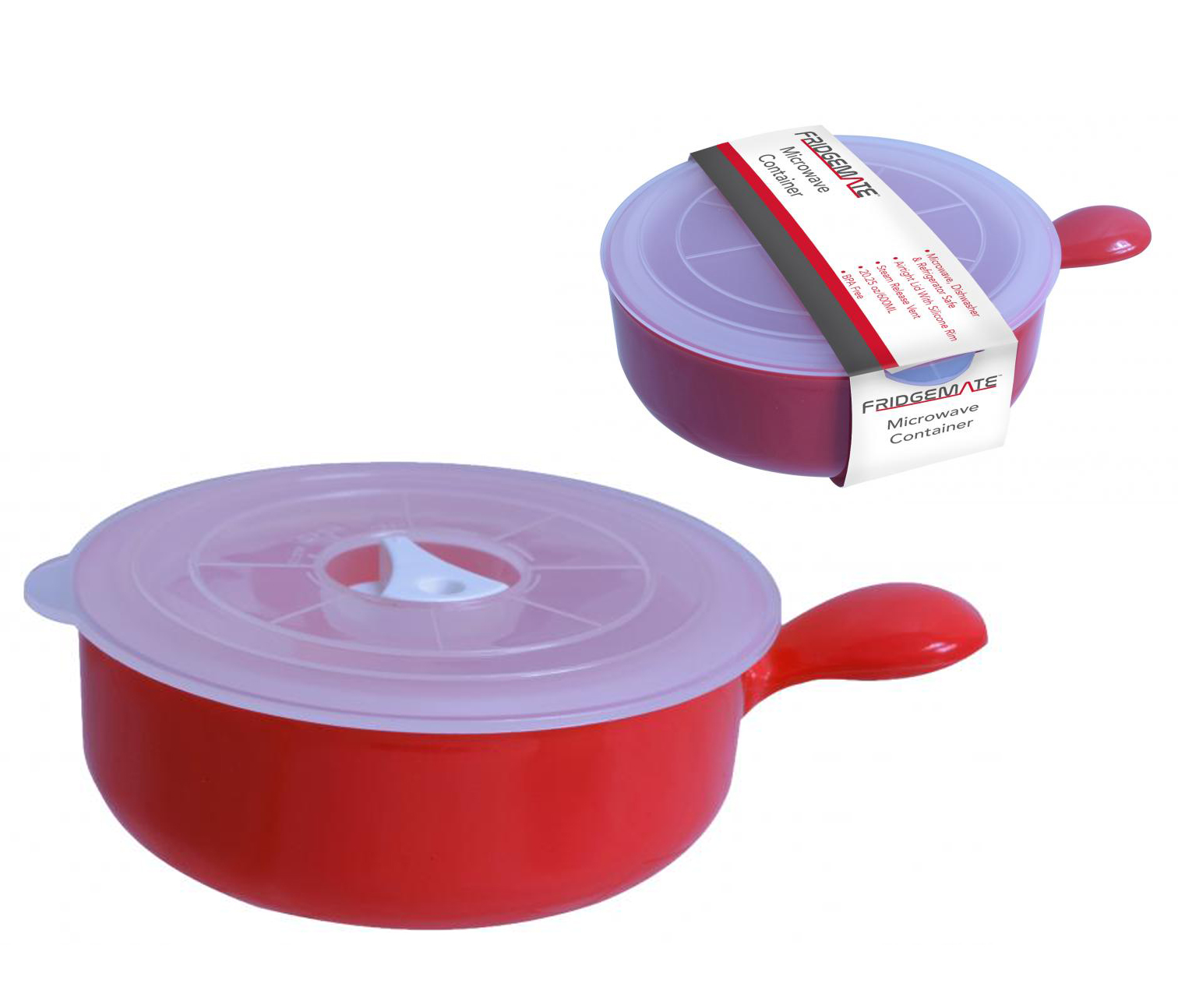 Fridgemate Microwave Food & Liquid Containers
