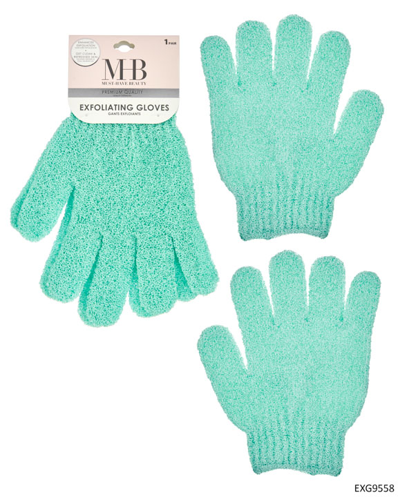 MHB (Must Have BEAUTY) Premium Bath Exfoliator Glove - 2-Pack