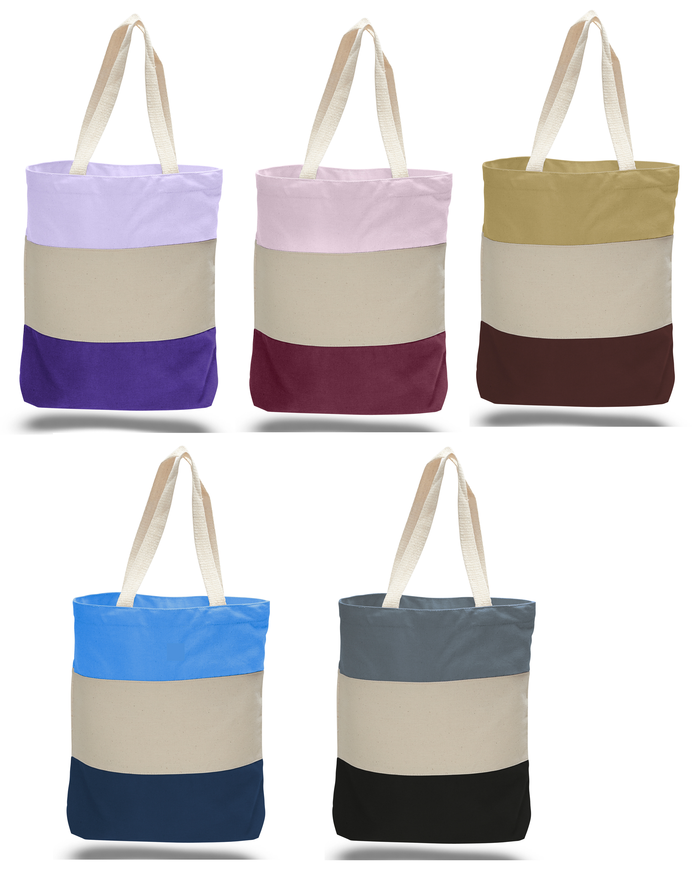 ''15'''' Canvas Professional TOTE BAGs w/ Bottom Gusset''