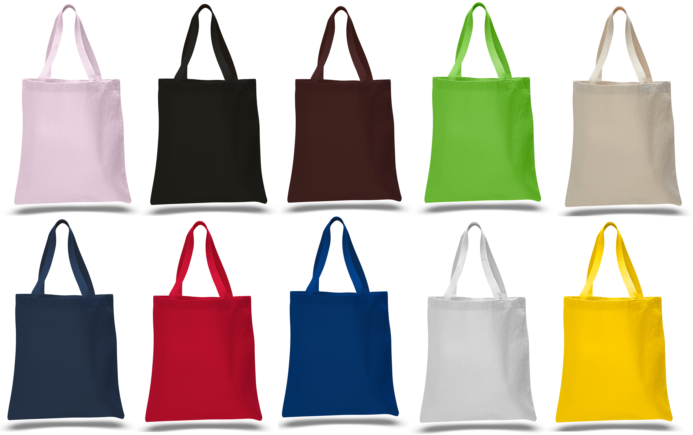 12 oz Canvas Promotional TOTE BAGs