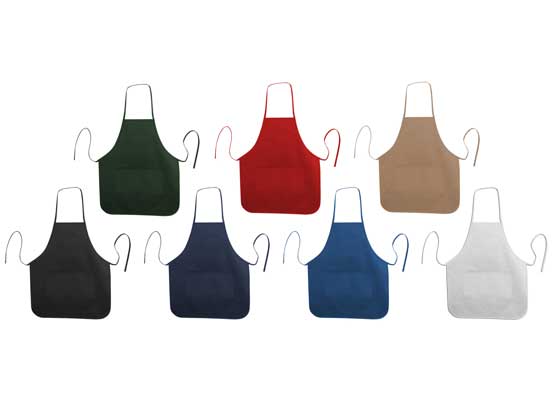 Heather Cotton Twill Kitchen Aprons