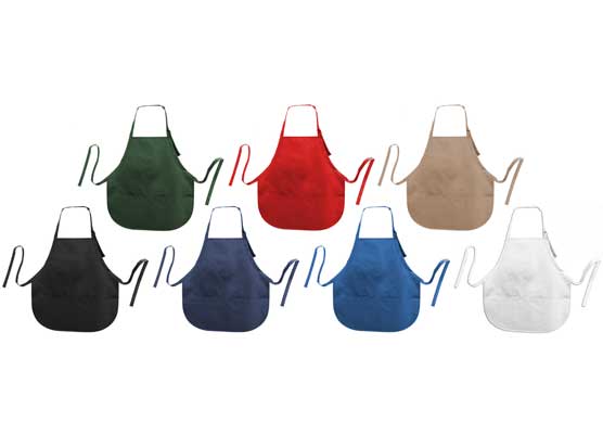 Sara Cotton Twill Kitchen Aprons
