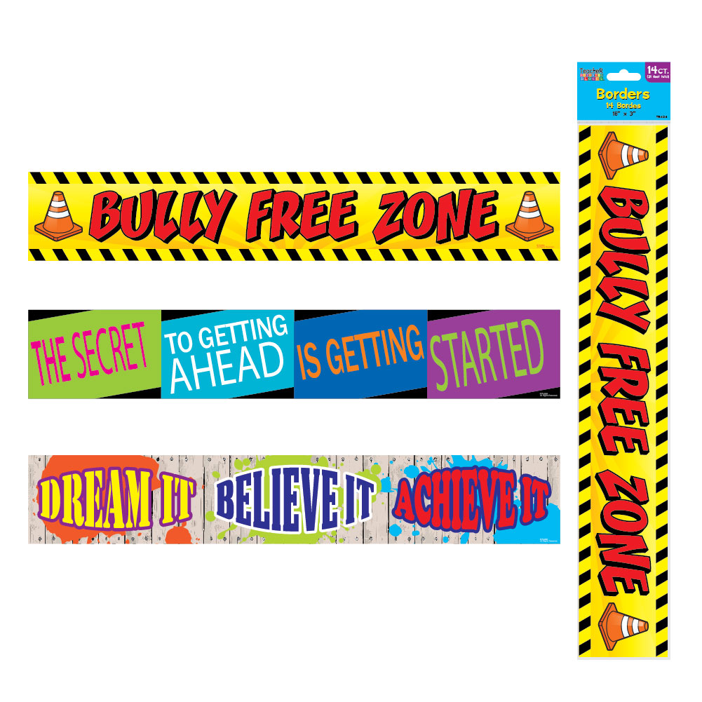 14-Pack Bulletin Board Borders