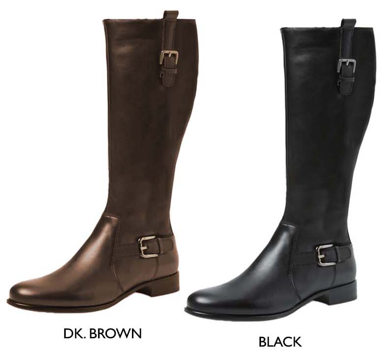 Women's Tall Boots w/ Dual BUCKLEs & Straps