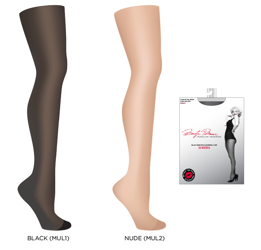 Marilyn Monroe CONTROL Top Sheers