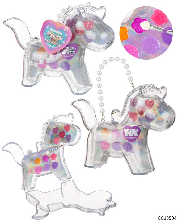 Transparent Magical Unicorn Make-Up PURSE