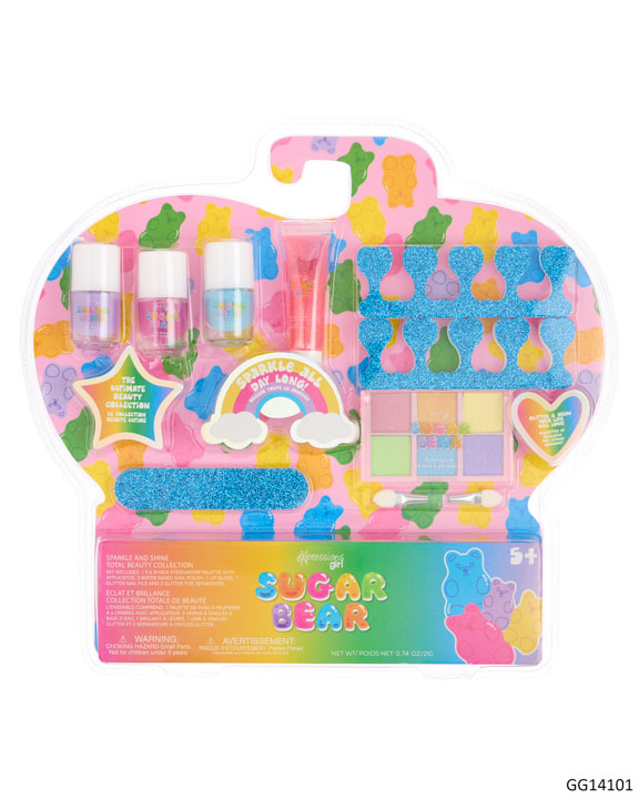 Sugar Bear Sweet Make-Up Clamshell Set