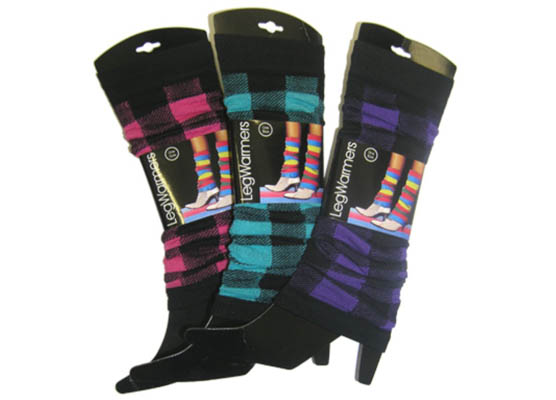 Buffalo Plaid LEG WARMERS
