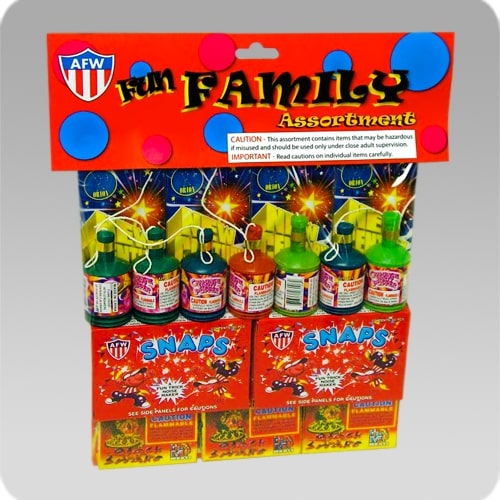 Small Family Fun Pyrotechnic Party Novelty Bags