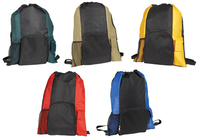 ''19'''' Islander Drawstring Tote/Backpack In ONE''