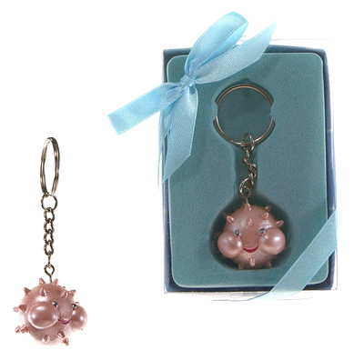 Baby Puffer Fish Key Chains