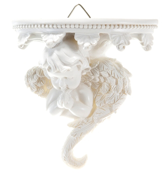 ANGEL Praying Under Balcony Wall Plaque