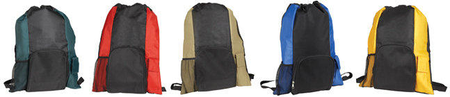 ''19'''' Islander Drawstring Tote Bag & Backpack''