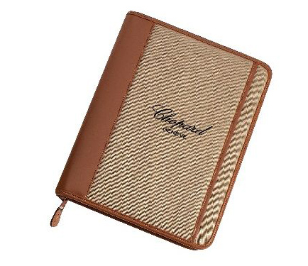 Canvas Padfolio Folders w/ Zipper Closure