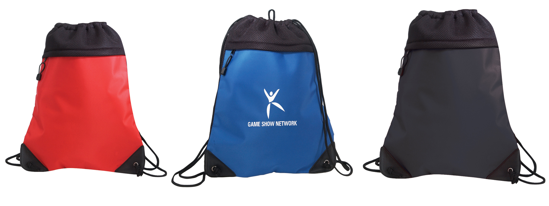 ''18 1/2'''' Deluxe Micro Fiber Drawstring BAGS w/ Mesh Details & Toggle Closure - Choose Your Color(s)
