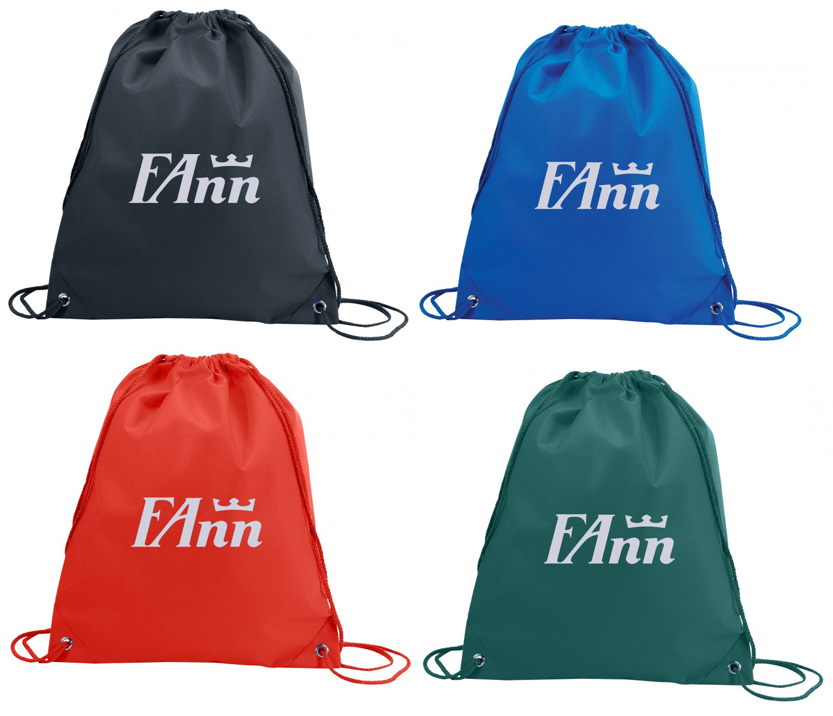 ''15'''' Non Woven Drawstring TOTE BAGs''