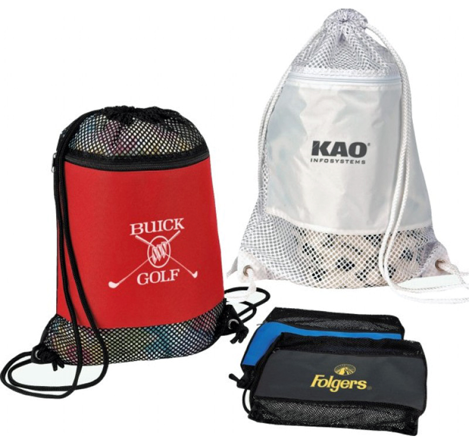 ''15'''' Nylon Drawstring Mesh TOTE BAGs''