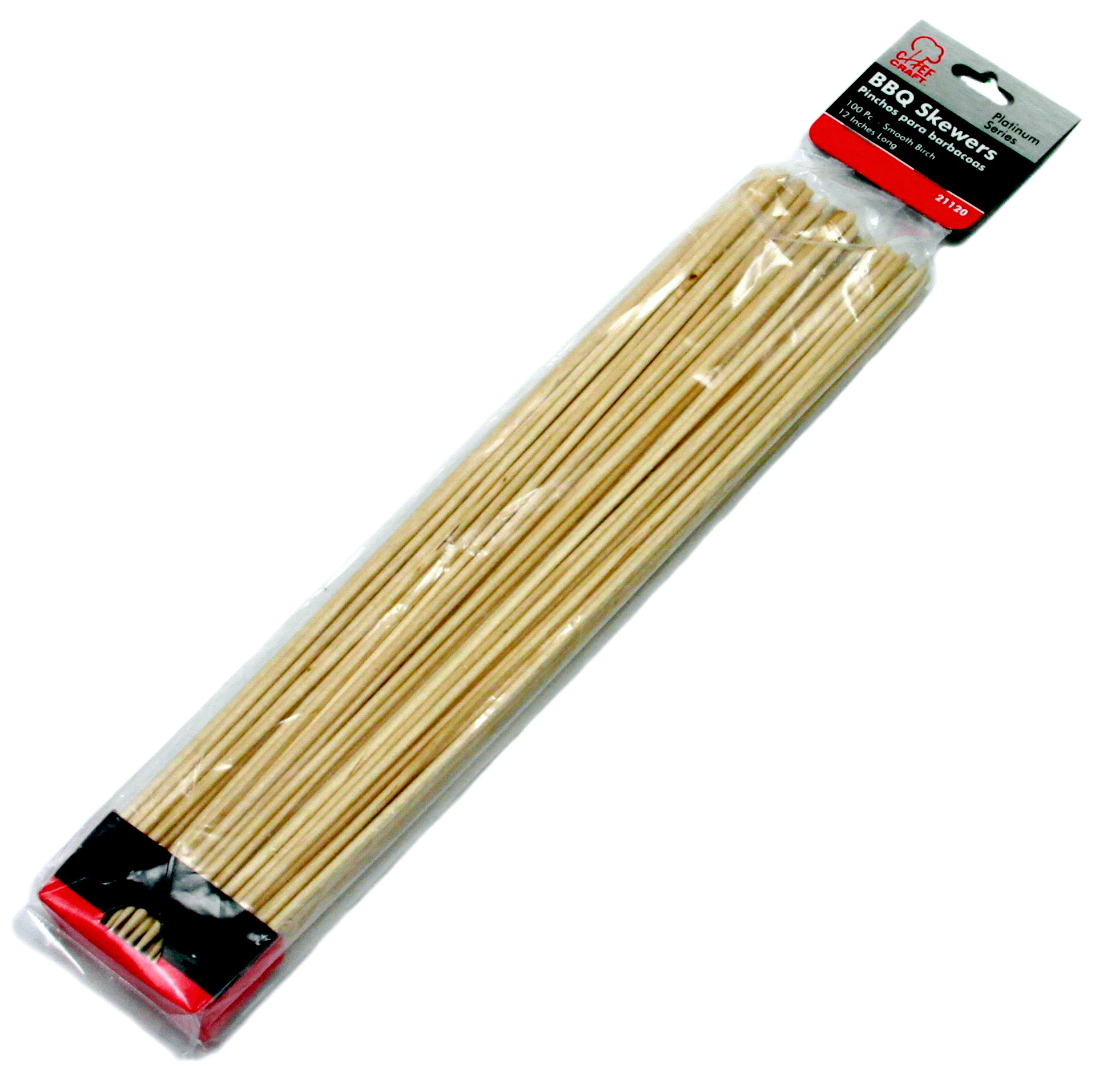 ''12'''' Birch Skewers - 100-Packs''
