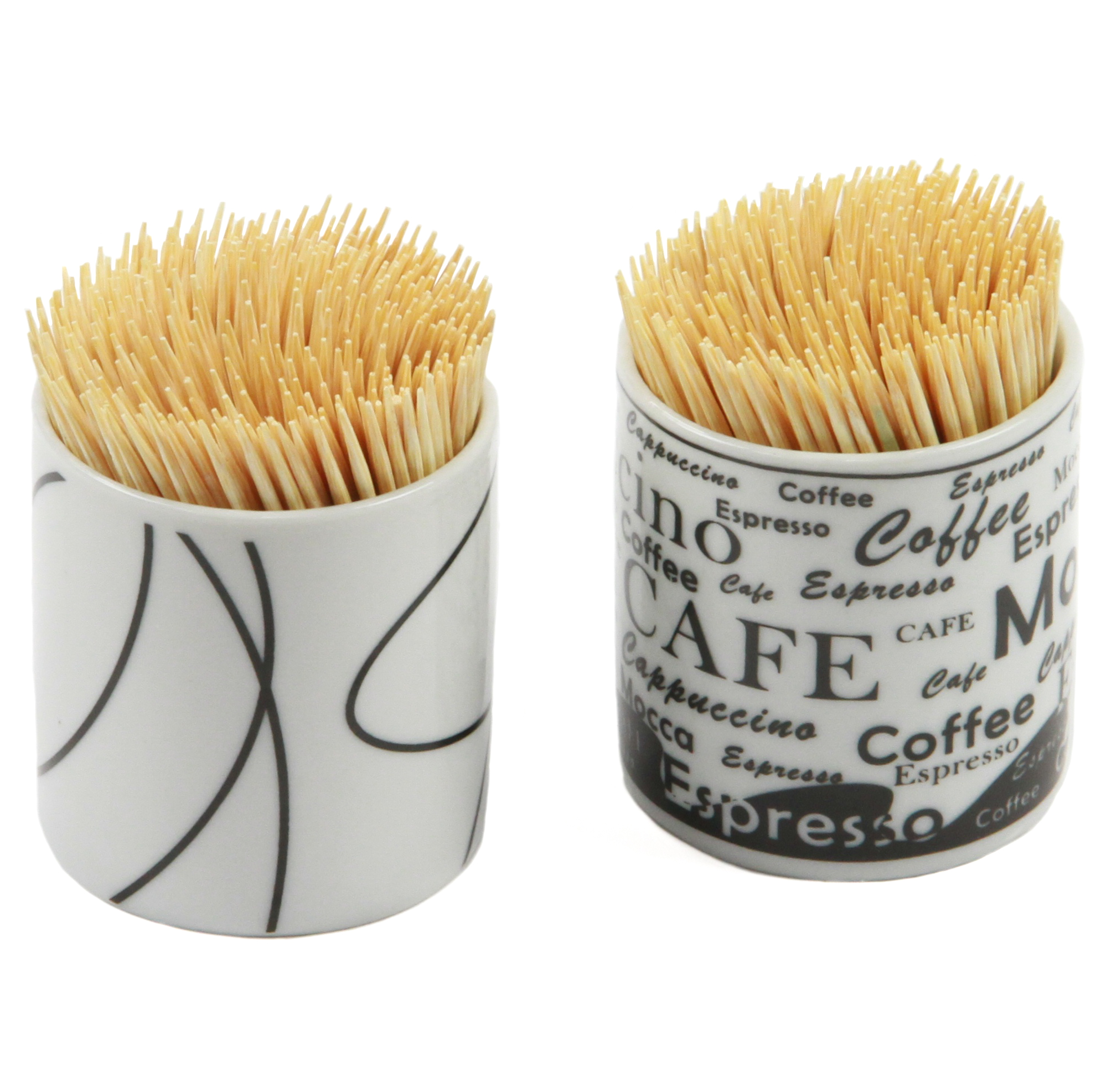 350 Piece Toothpicks with CerAmic Holders