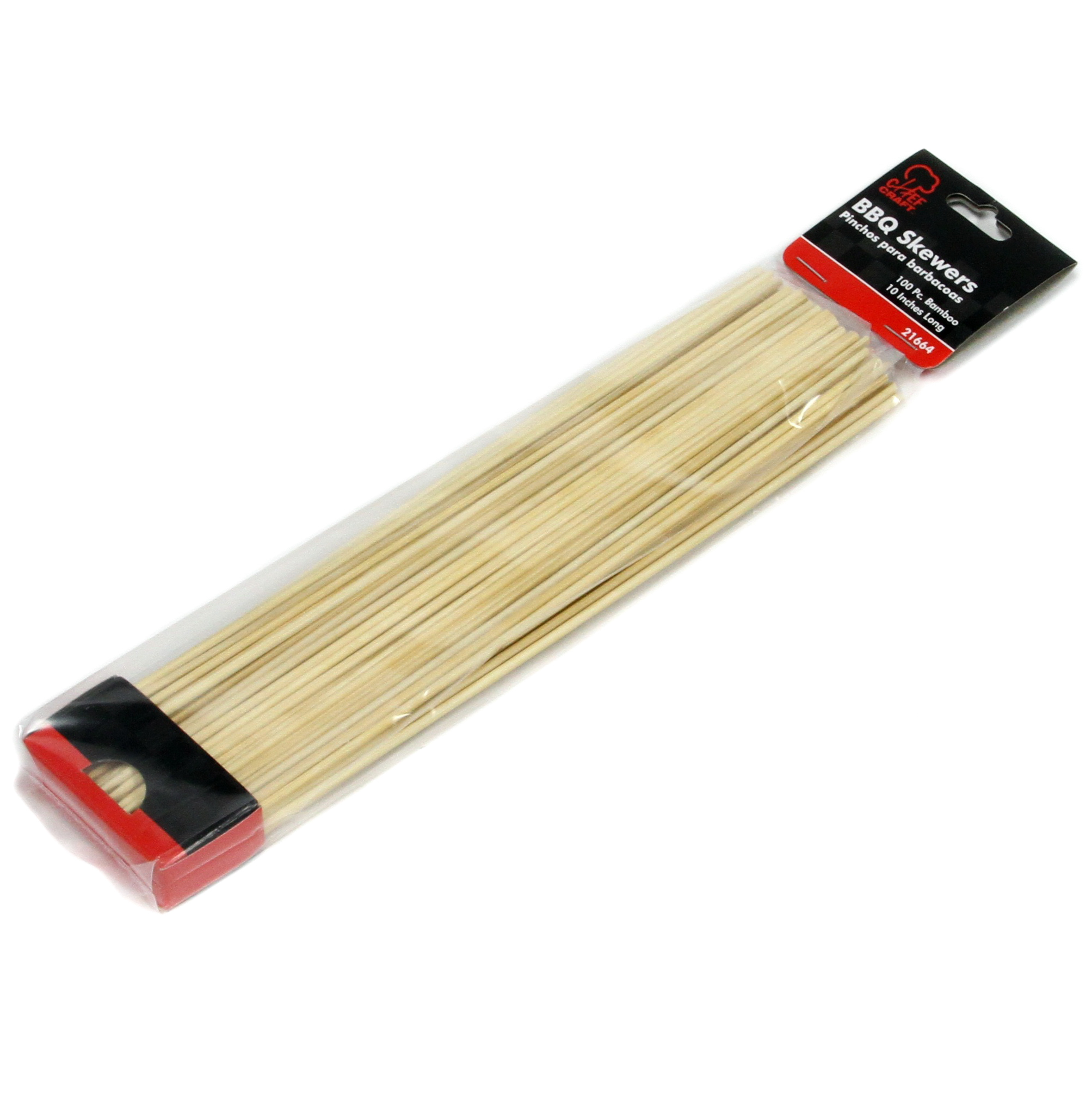 ''10'''' BAMBOO Skewers - 100-Packs''
