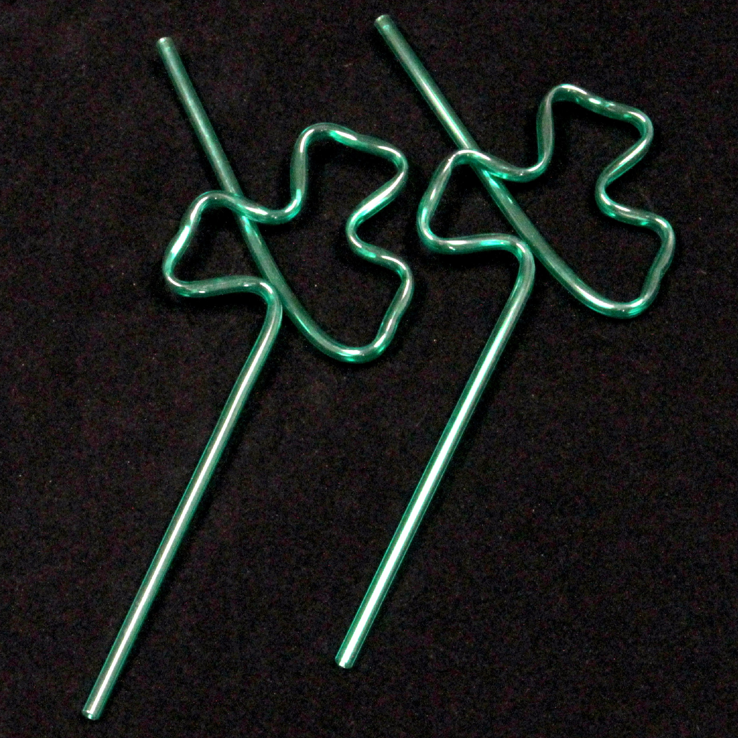 Shamrock Crazy Straw - 2-Packs