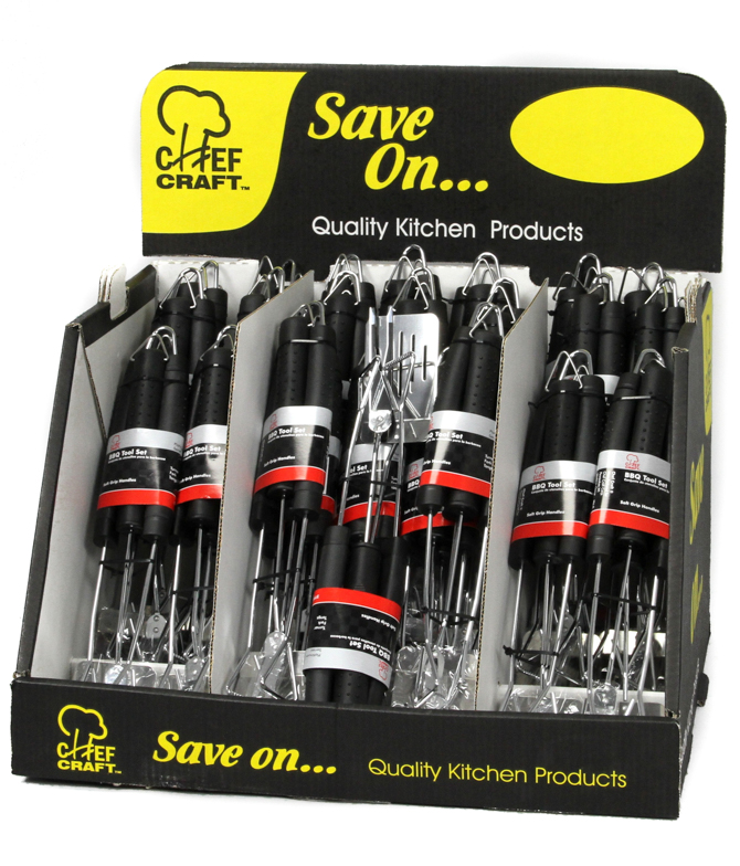 BBQ TOOLS Set in Floor Display