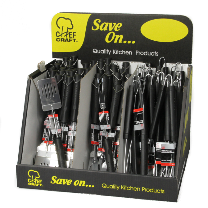 BBQ TOOLS PDQ in Floor Display