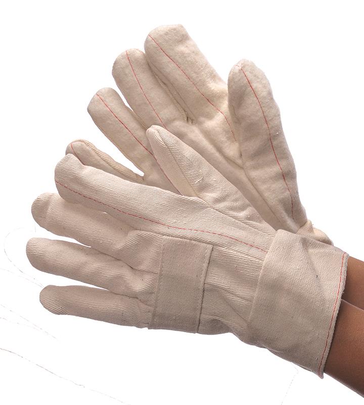 24 oz. Standard Feature Nap-Out COTTON Hot Mill Gloves - Size: Men's