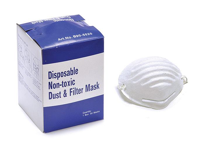 Disposable Nuisance Dust Masks - Single STRAP