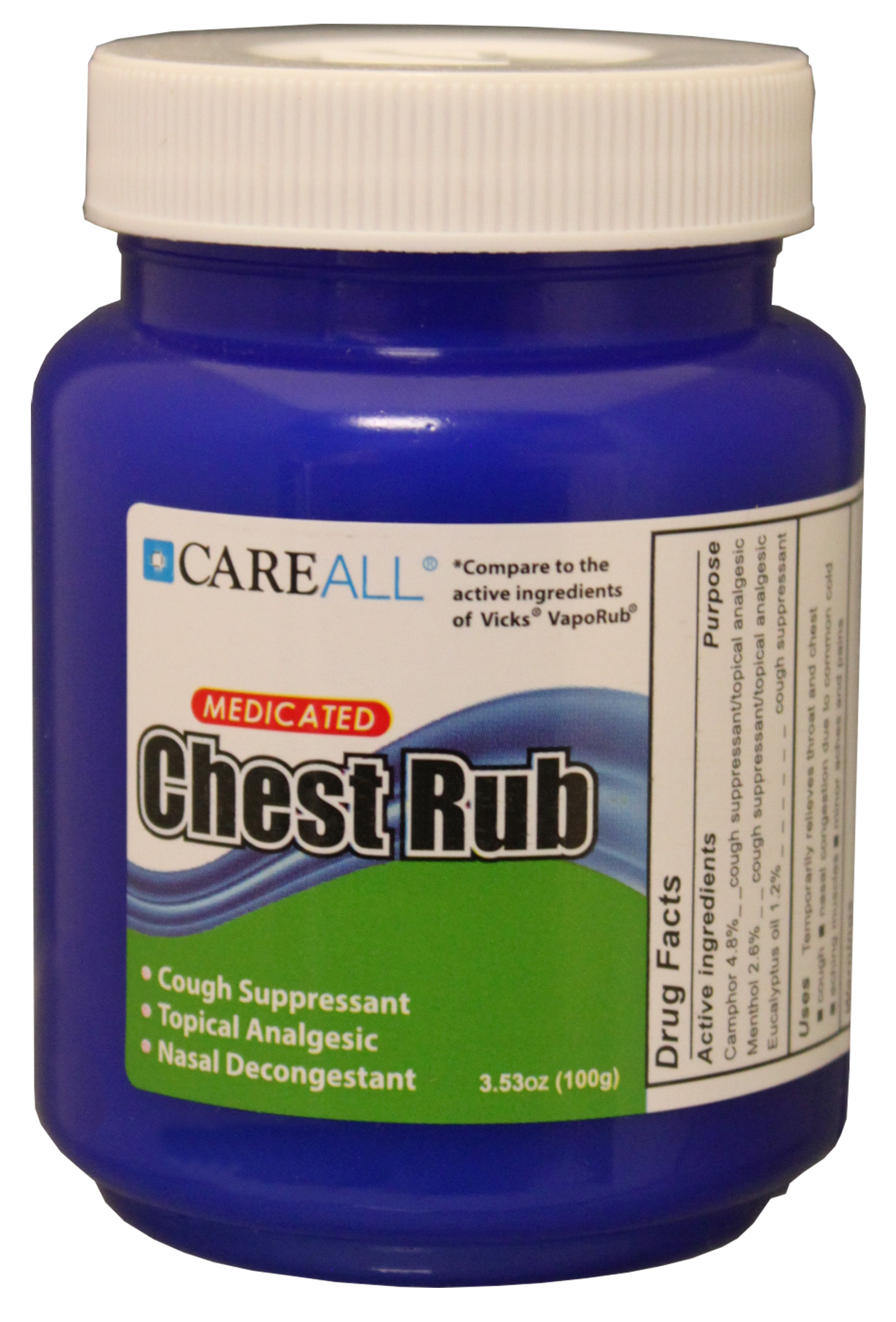 CareALL 3.53 oz. Medicated Chest Rub