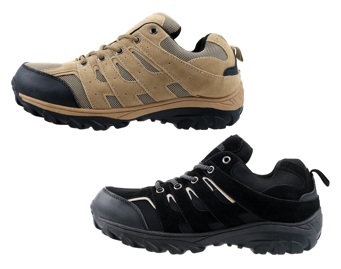 Men's Low Cut Hiking BOOTS - Size 7-12 - Choose Your Color(s)