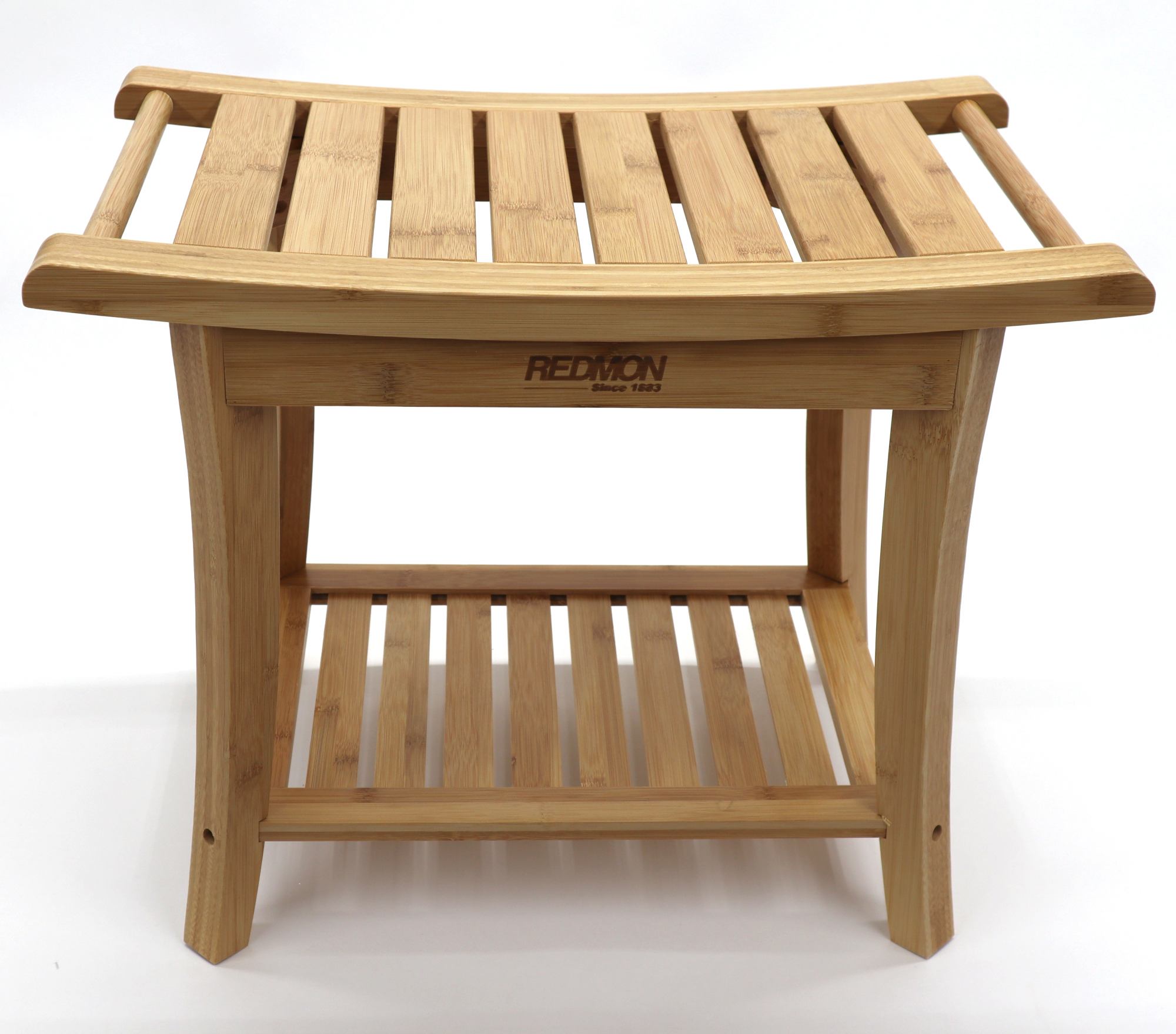 BAMBOO Shower Bench w/ Side Handles