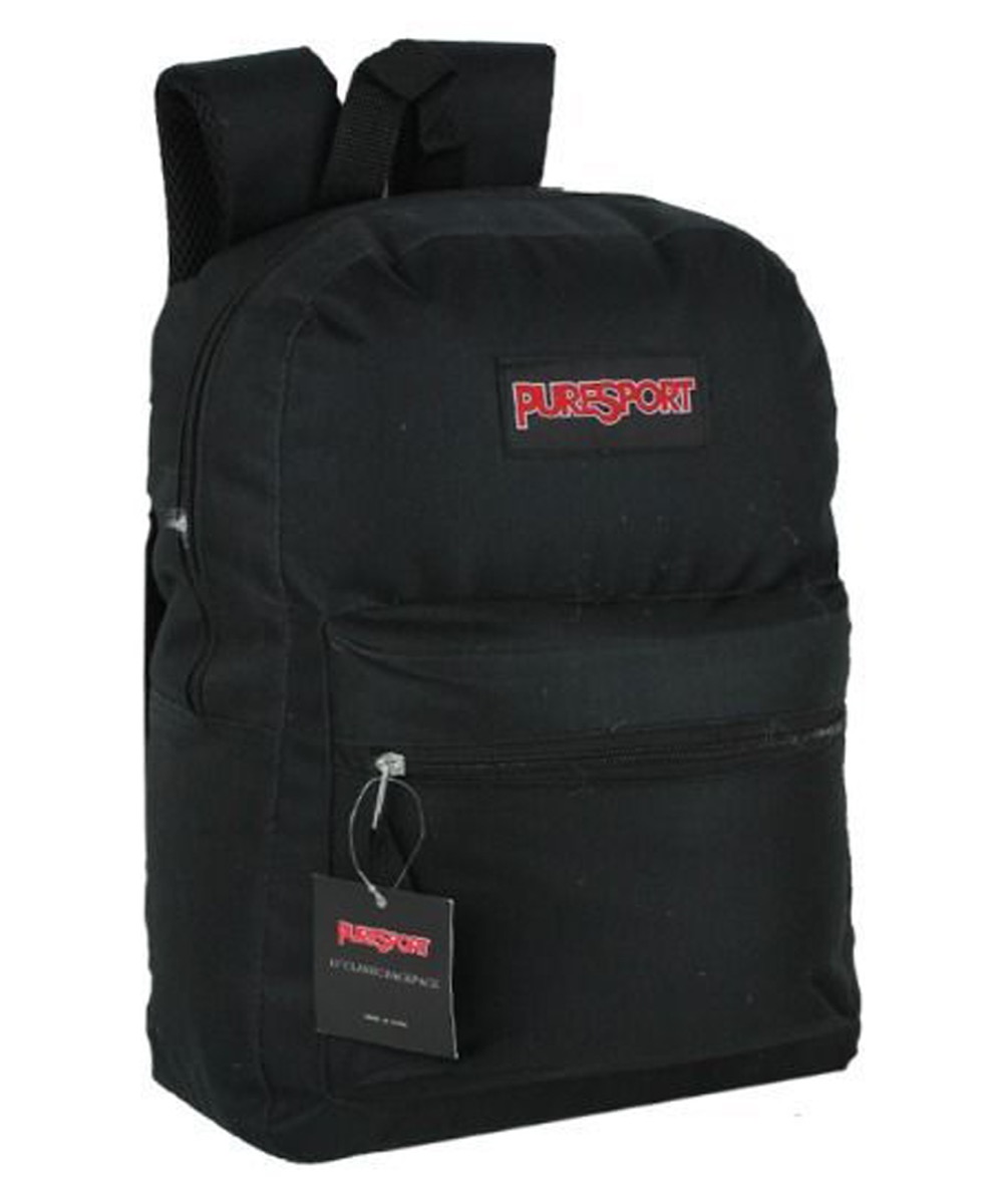 ''17'''' Classic PureSport Backpacks - Black''