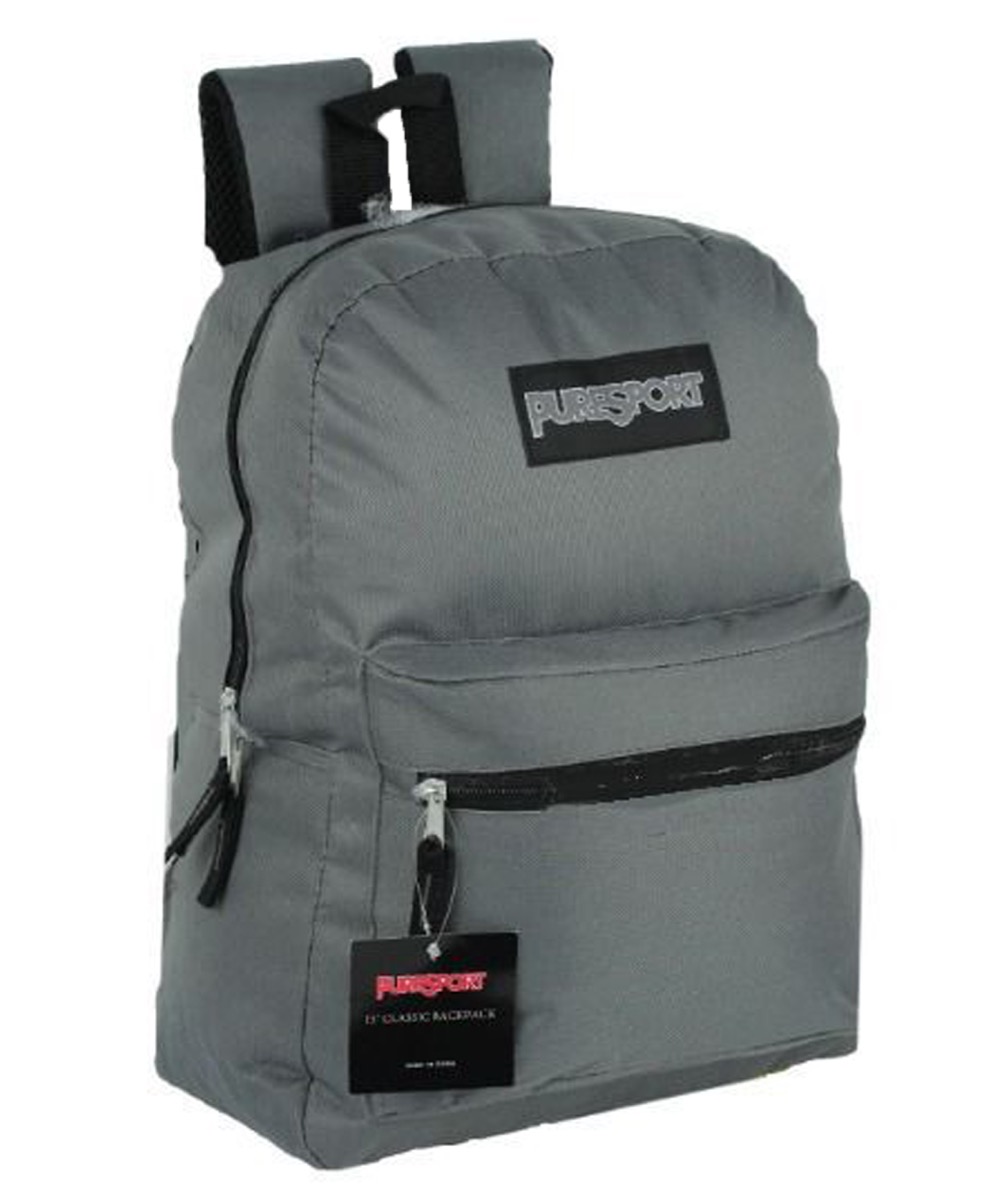 ''15'''' Classic PureSport Backpacks - Grey''