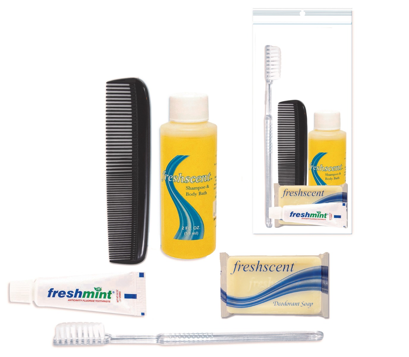 Unisex 5-Piece Hygiene Convenience Kits
