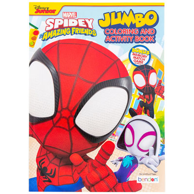 Coloring BOOK Spidey & Friends In 24pc Display Box