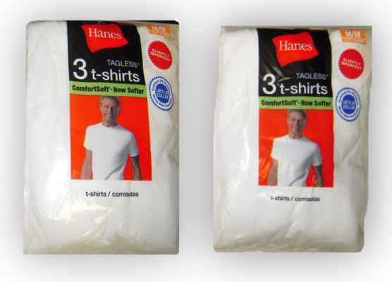 Hanes Men's T-SHIRTs - 3-Packs