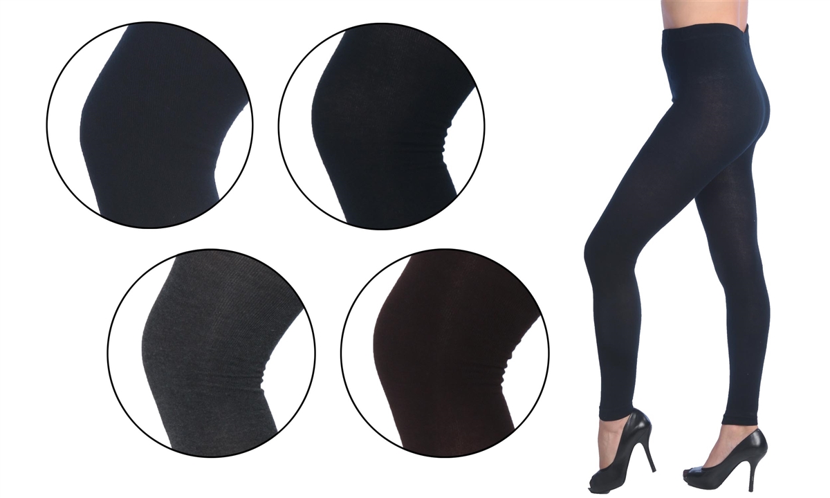 Women's Extra Thick LEGGINGS - Choose Your Color(s)