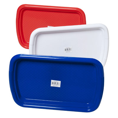 ''Serving Tray Rectangular 15x10 Red, White, Blue In Pdq''